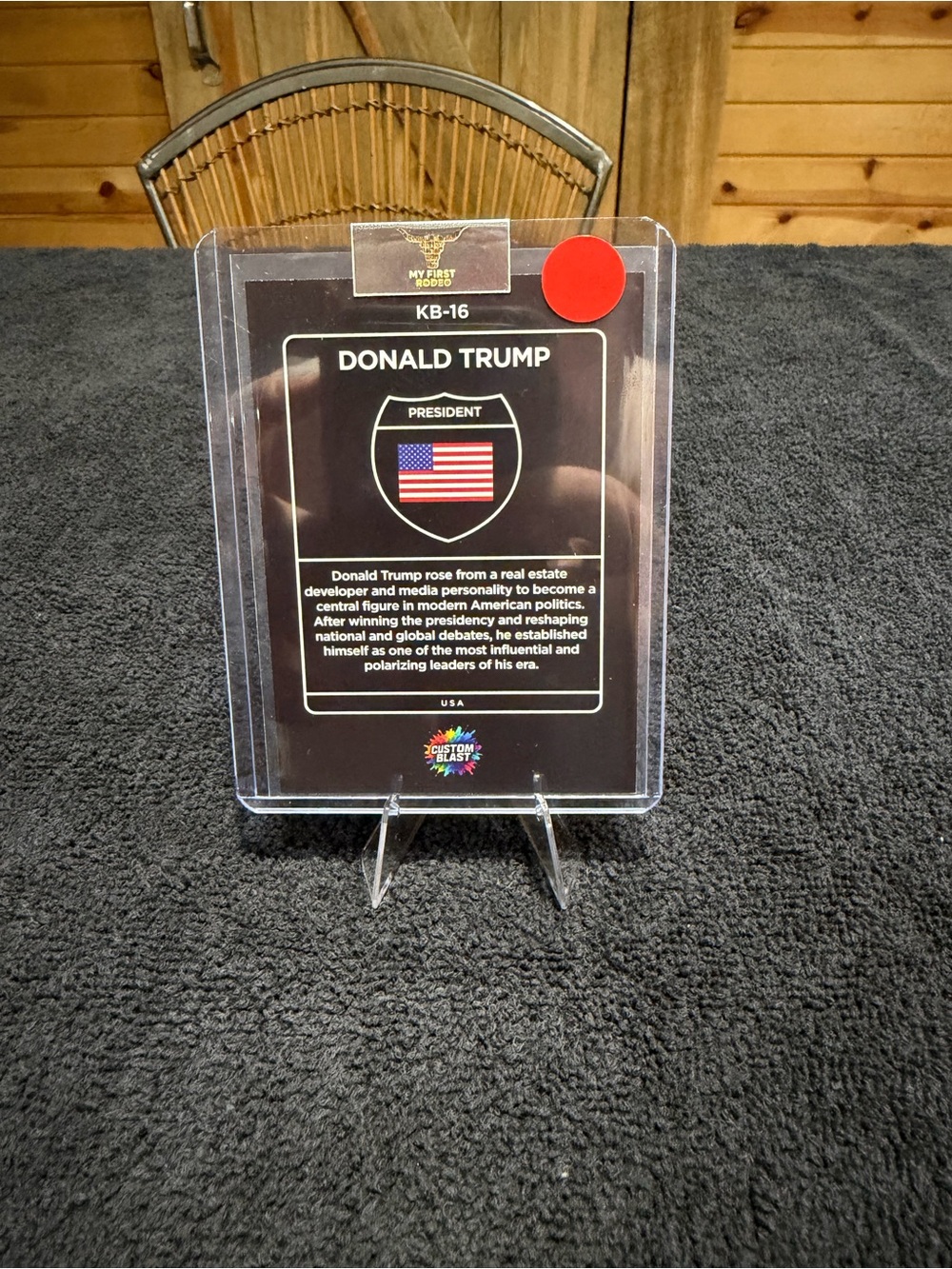 Donald Trump Custom Card - Picture 2 of 2